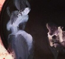 A Lady - Coincidence on a plate by Catrin Stahl-Szarka