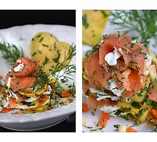 Salmon, Pancake and.... a Little Passion for Food by SmoothBreeze7
