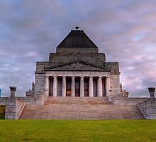Shrine of Remembrance • Melbourne by William Bullimore