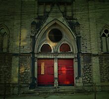 Red Entry by Michael Herrfurth