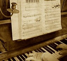 Tickling the ivories by Janette Anderson