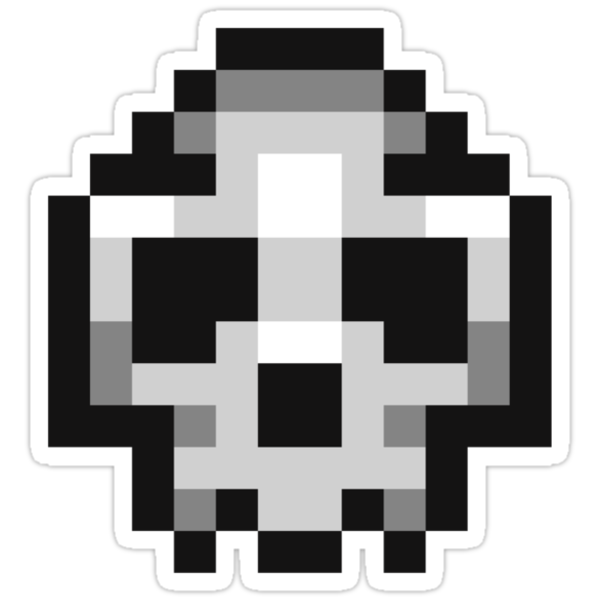 Transparent Pixel Art Skull Pixel Art Png Skull Art P - vrogue.co