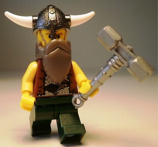 lego custom thor hammer