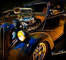 Anglia Dragster and a Duce Staged for a Grudge Run by ChasSinklier