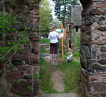 Artist at Work by Mark Van Scyoc