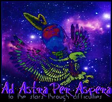 Ad Astra Per Aspera ~ To The Stars Through Difficulties by Vince Scaglione