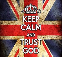 Religious Christian iPhone 4 Case Cover British Flag by Lana Wynne