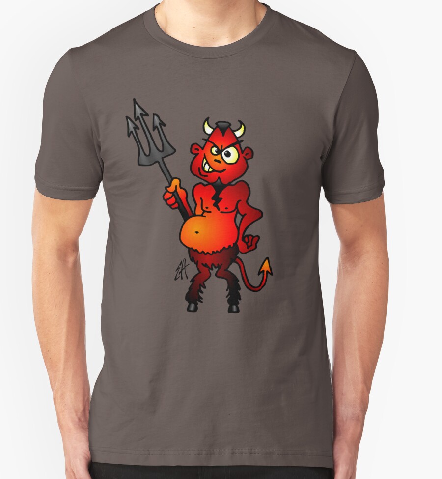 horny devil t shirt