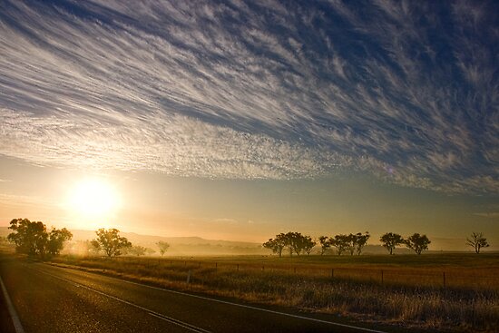 Smokey Sunset ~ Cootamundra (NSW) by Rosalie Dale Smokey Sunset ~ Cootamundra (NSW) by Rosalie Dale