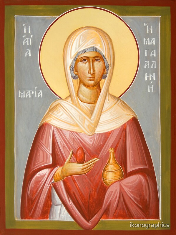 St Mary Magdalene By Ikonographics Redbubble
