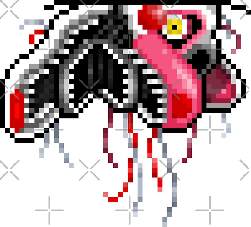 Five Nights At Freddys 2 Pixel Art Mangle Ceiling Stickers By Geeksomniac Redbubble 5424