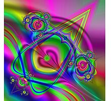 Hearts and Swirls by inkedsandra