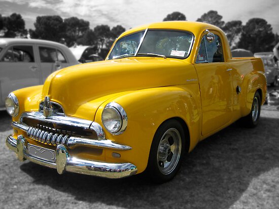 Yellow Holden