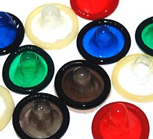 Colourful Condoms by Paul Howarth