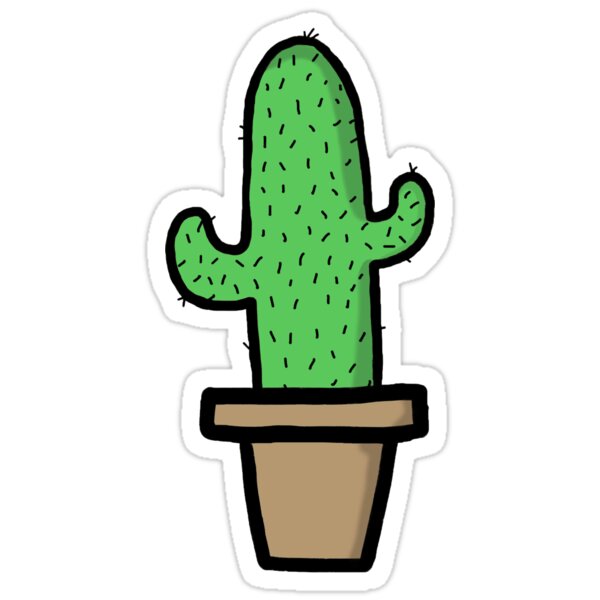 "Cactus" Stickers by TinyTulsi | Redbubble