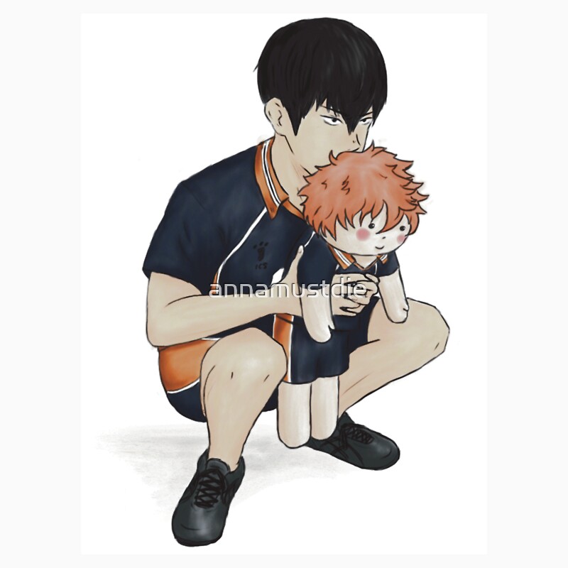 kageyama and hinata crow plush