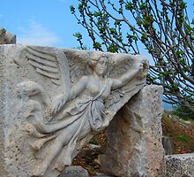 Angel Flies near the Temple of Domitian - Ephesus by M-EK