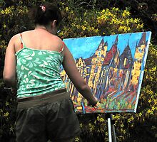 Artist at Work by Forfarlass