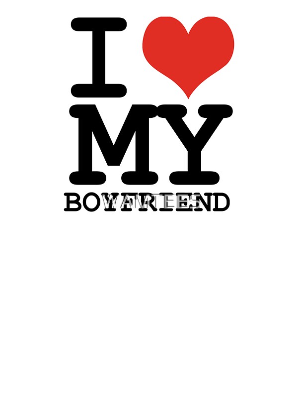 "I love my boyfriend" Stickers by WAMTEES Redbubble