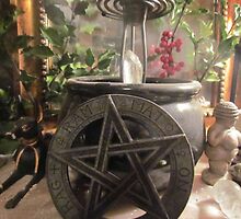 Wicca Altar by Sagenahb
