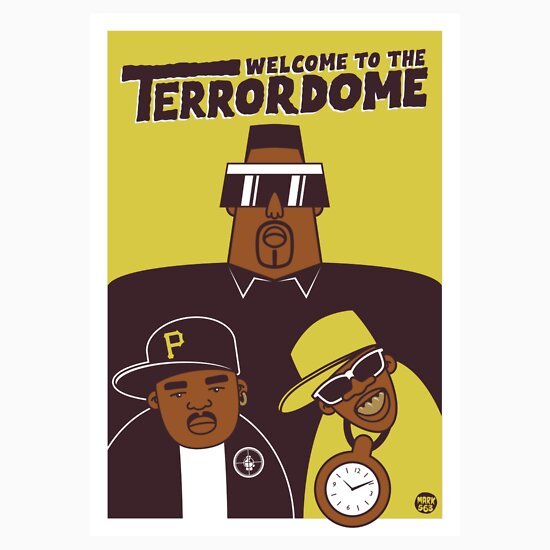 Public Enemy - Welcome To The Terrordome" Stickers by Mark563 ...