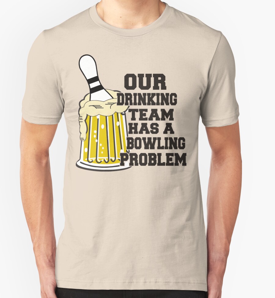 "Funny Bowling Team TShirt" TShirts & Hoodies by SportsTShirts