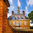 Beyond The Wall - Colonial Williamsburg by Mark Tisdale