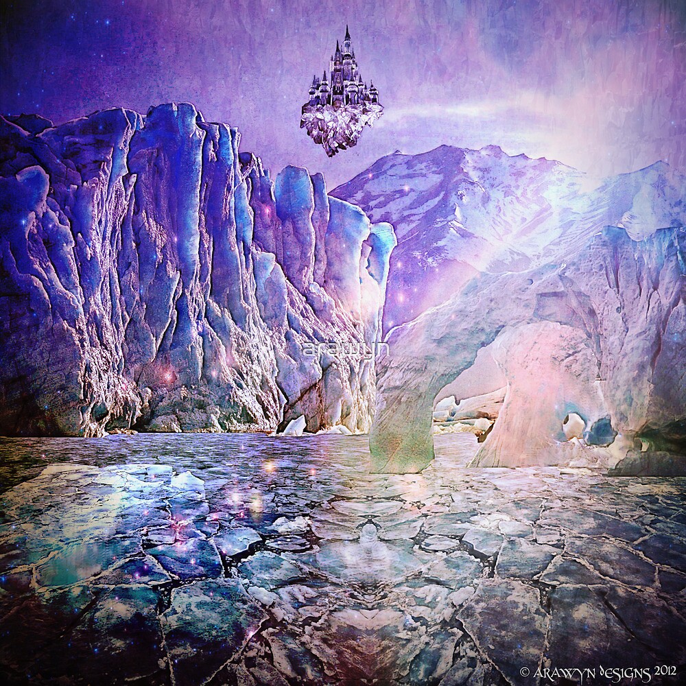 "Crystal Castles in the Sky" by arawyn Redbubble