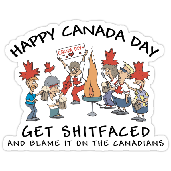Funny Canada Day Drinking T-Shirt