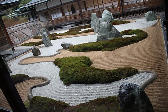 quot modern zen garden quot by john julian redbubble quot modern zen garden quot by john julian redbubble