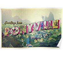 Greetings from Ponyville Poster