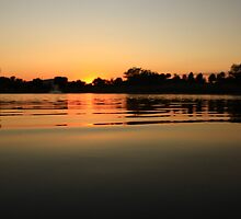 Oil Slick Sunset by Adam Kuehl