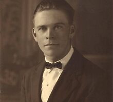 My handsome grandfather, age 21, 1923 by Jane Neill-Hancock