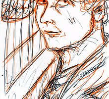 Harpo Marx by RachelScottArt