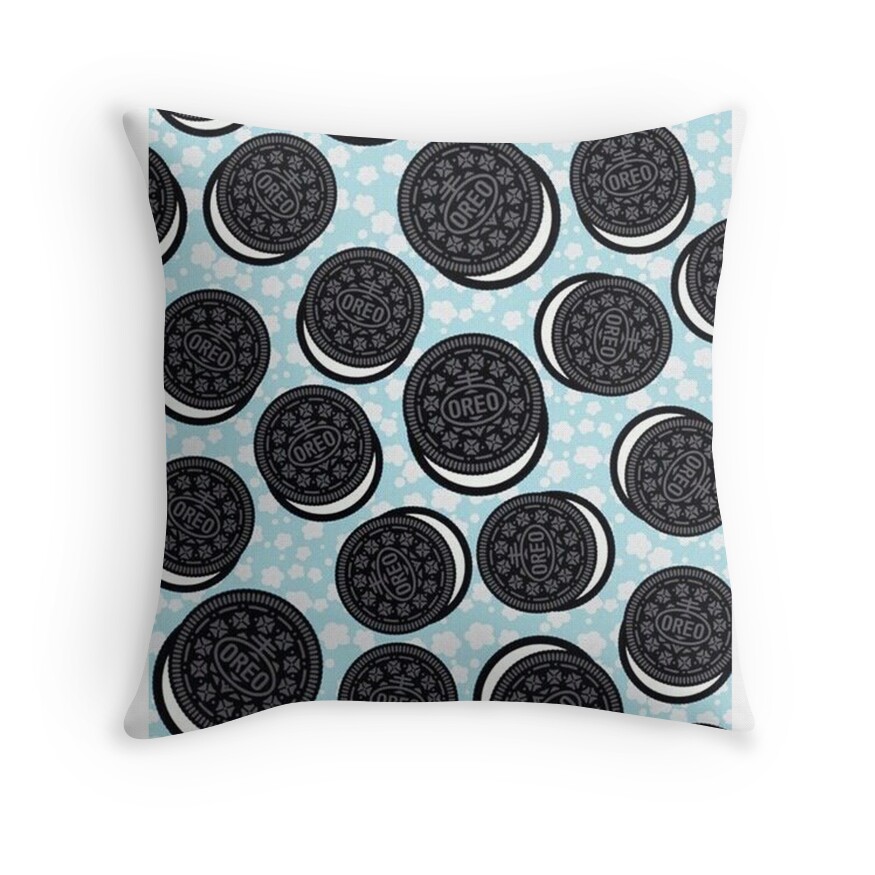 oreo plush pillow