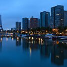 Sunrise on Paris by Julien Tordjman