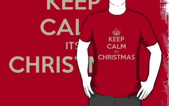 Keep calm its christmas by Zozzy-zebra