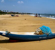 Boats and bikes on the beach..Sri Lanka. by ronsaunders47