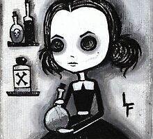 Olivia Creepy Girl by Lupe Flores