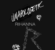 Rihanna Navy "Unapologetic" Black Design by TalkThatTalk