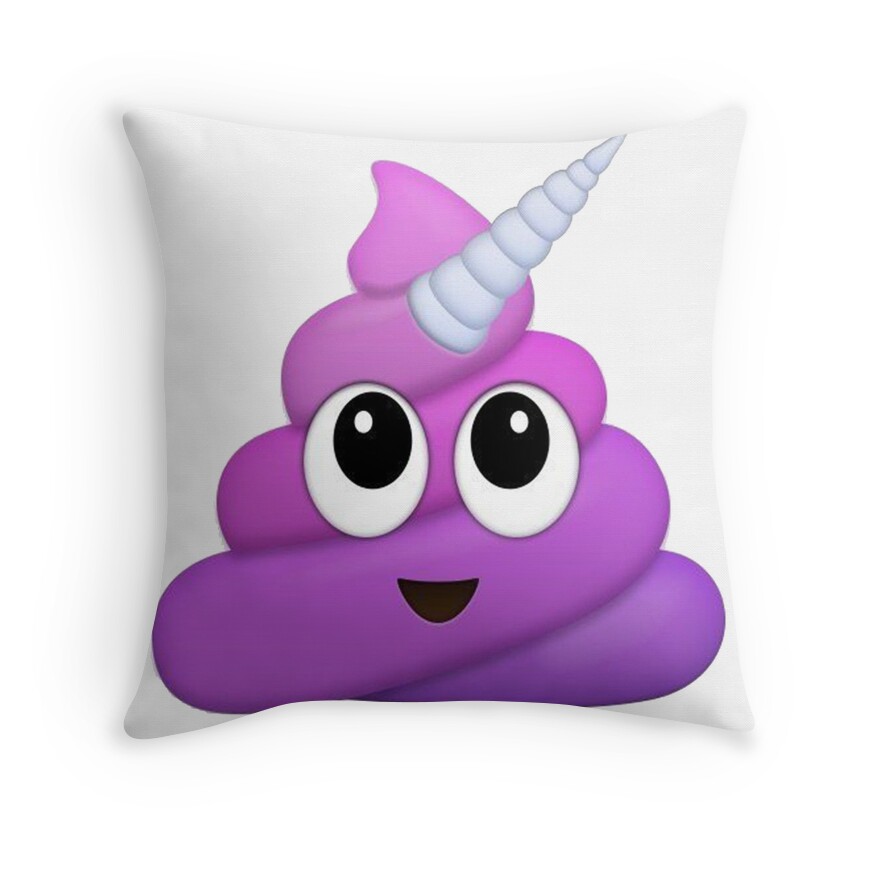 purple unicorn pillow