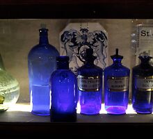 Old herbal jars by TheLondonphile