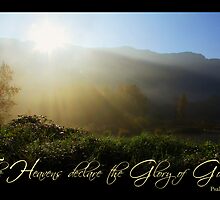 Heavens Declare the Glory of God (Card) by Tracy Friesen