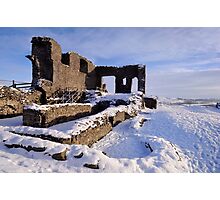 Kendal Castle in Winter Photographic Print