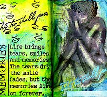Remembering My Son - Art Journal Entry by © Angela L Walker