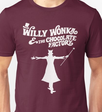 willy wonka and the chocolate factory shirt