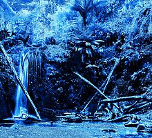 Mariners Falls in Blue by tmac
