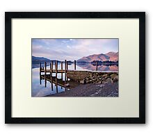 Ashness Jetty - Derwentwater - The Lake District Framed Print