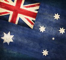 Australia flag by naphotos