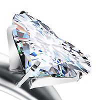 heart diamond by naphotos
